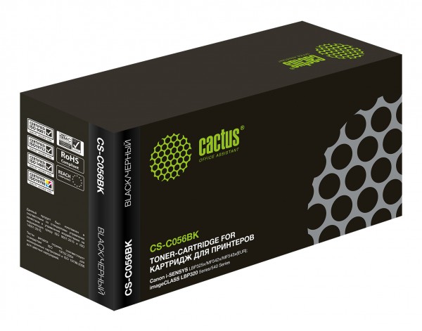  Cactus CS-C056BK 056BK  10000  Canon i-SENSYS LBP325x MF542x MF543x