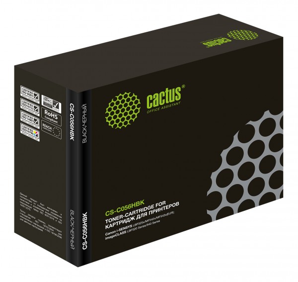  Cactus CS-C056HBK 056H  21000  Canon i-SENSYS LBP325x MF542x MF543x