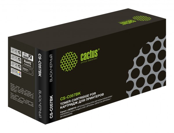  Cactus CS-C057BK 057  3100 Canon i-SENSYS LBP223dw 226dw 228x