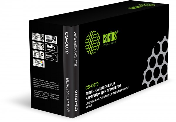  CACTUS CS-C070 070  3000  Canon i-SENSYS LBP243 LBP246 MF461 MF463 MF465
