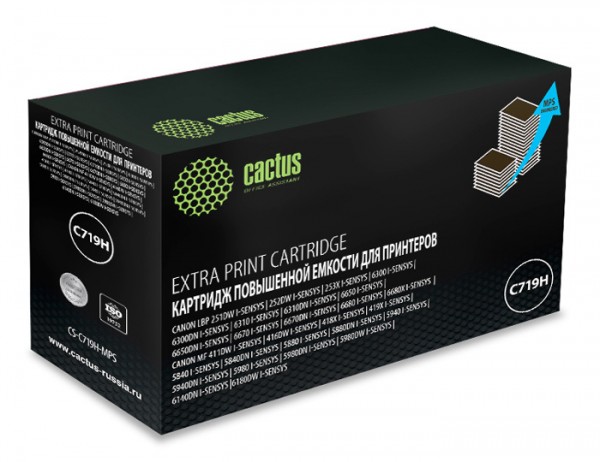  Cactus CS-C719H-MPS 719HX  8000  Canon MF5840dni-Sensys MF5880dni LBP6300i 6650i