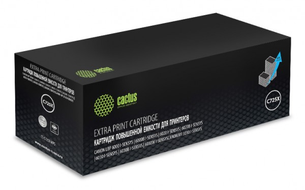  Cactus CS-C725X-MPS 725X  3000  Canon LBP 6000 6020 6030B i-Sensys