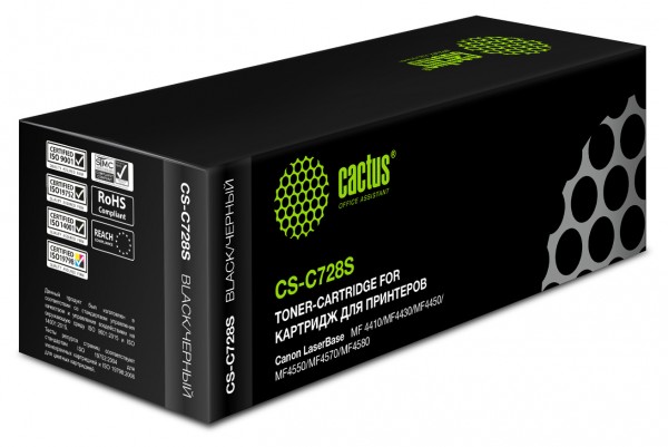  Cactus CS-C728S 728  2100  Canon i-Sensys MF4410 4430 4450 4550D