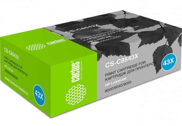  CACTUS CS-C8543X  30000  HP LaserJet 9000 9040 9050