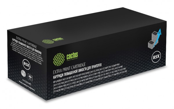  CACTUS CS-CE285X-MPS CE285X  3000  HP LJ M1130 MFP M1132MFP Pro P1102s Pro P1103 Pro