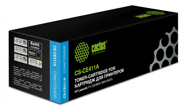  CACTUS CS-CE411A CE411A  2600  HP CLJ Pro 300 M351 M451 M375 M475