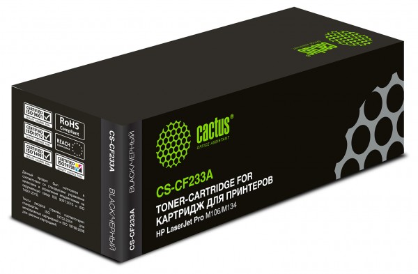  CACTUS CS-CF233A CF233A  2300  HP LJ Pro M106 M134
