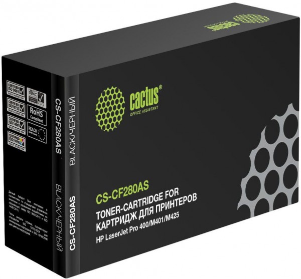  CACTUS CS-CF280AS CF280A  2700  HP LJ Pro 400 M401 M425
