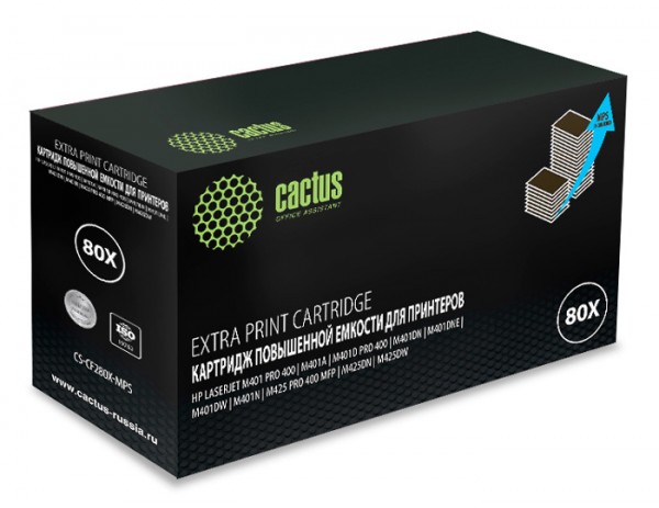  CACTUS CS-CF280X-MPS CF280XX  13000  HP LJ Pro 400 M401 M425