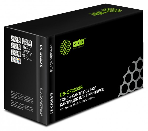  CACTUS CS-CF280XS CF280X  6900  HP LJ Pro 400 M401 M425