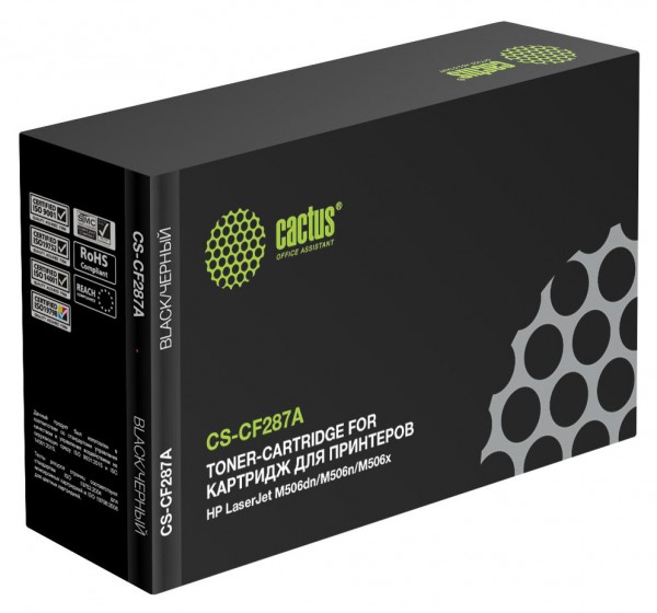  Cactus CS-CF287A CF287A  9000  HP LJ M506dn M506n M506x