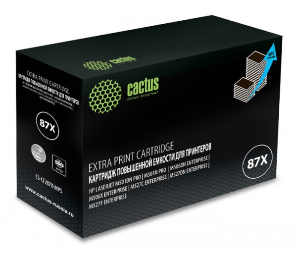  Cactus CS-CF287X-MPS CF287XX  24000  HP LJ M506dn M506n M506x