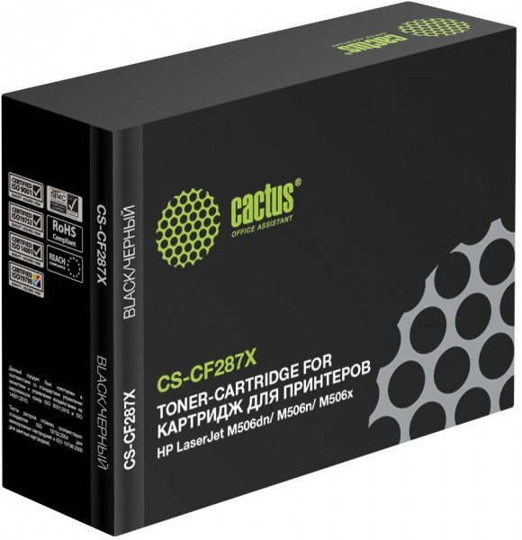  Cactus CS-CF287X CF287X  18000  HP LJ M506dn M506n M506x