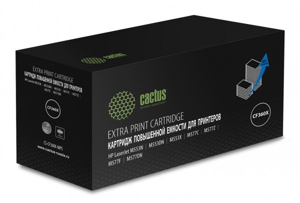  Cactus CS-CF360X-MPS CF360XX  19000  HP CLJ M552dn M553dn M553N M553x