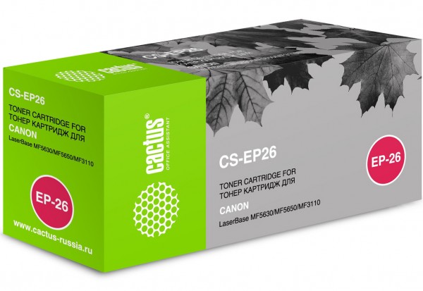  CACTUS CS-EP26 EP-27  2500  Canon LB MF5630 MF5650 MF3110