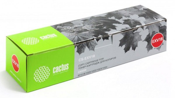  CACTUS CS-EXV18 C-EXV18  8400  Canon iR1018 1020 1022 1023 1024