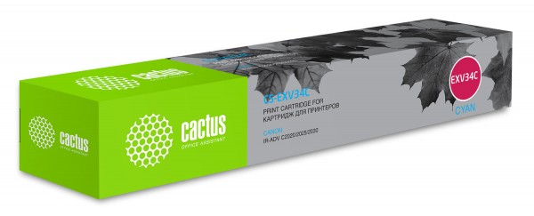  Cactus CS-EXV34C C-EXV34 C  19000  Canon IR Advance C2030L C2030i C2020L C2020i C2025i