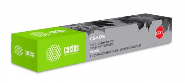  CACTUS CS-EXV5 C-EXV5  7850  Canon IR 1600 1605 1610 1630 1670 2000 2010