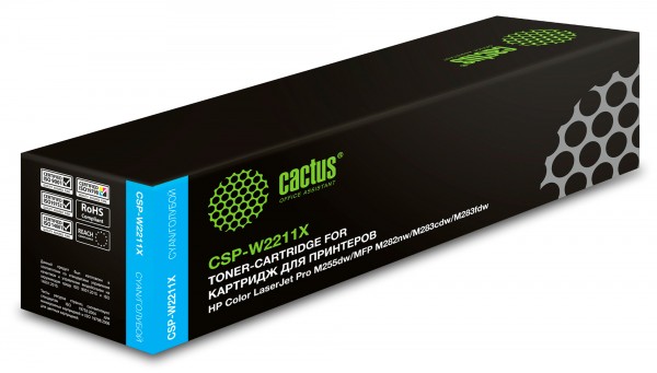  CACTUS CSP-W2211X 207X  2450  HP M255 MFP M282 M283