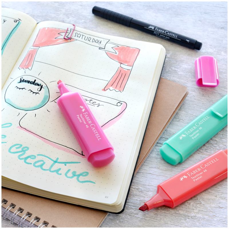 1546   "46 Pastel+Superfluorescent" 8 Faber Castell 154681