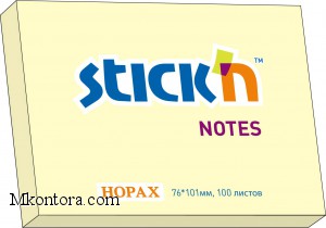   STICK'N 76*101, 100,  HOPAX 21008Y