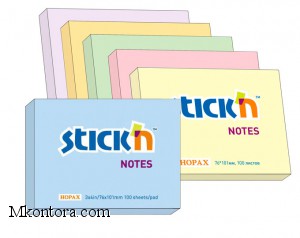   STICK'N 76*101, 100,  HOPAX 21008Y