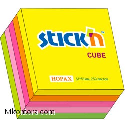C   STICK'N CUBE 51*51 250, 5  HOPAX 21203