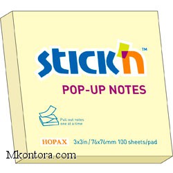   POP-UP 76*76 100  STICK'N HOPAX 21395