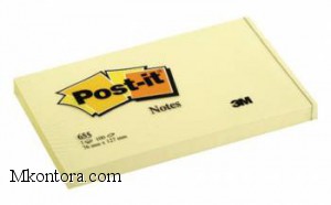    POST-IT 655Y 76*127 100  3M FT-5100-6052-6
