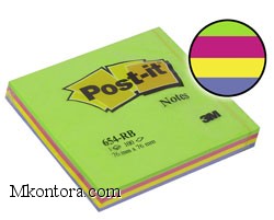    POST-IT 654SPRING   76*76 100 3M FT-5100-9177-8