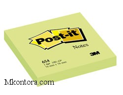    POST-IT 654-G 76*76 100  3M FT-5100-9328-7