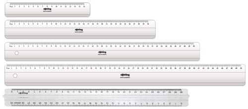  40 Centro Flat Ruler Rotring S0221450