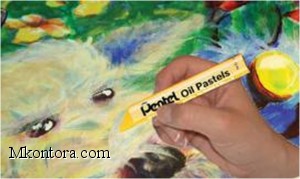   50 Oil Pastels Pentel PHN4-50