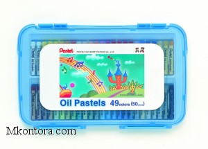   50  Oil Pastels    Pentel PHNP50S