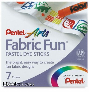    FabricFun Pastels 7  Pentel PTS-7