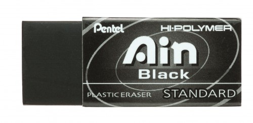   Hi-POLYMER Ain Black Eraser Pentel ZEAH06AX