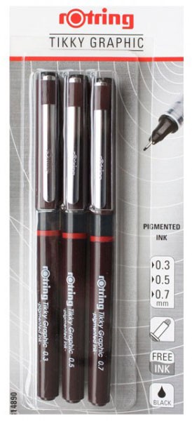     Tikky Graphic 0.3 0.5 0.7 Rotring S0814890