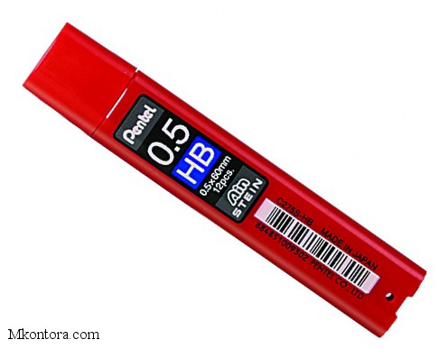     Ain Stein, 12, 0.5  Pentel C275S-HB