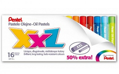   XXL 16 Oil Pastels Pentel GHT-16