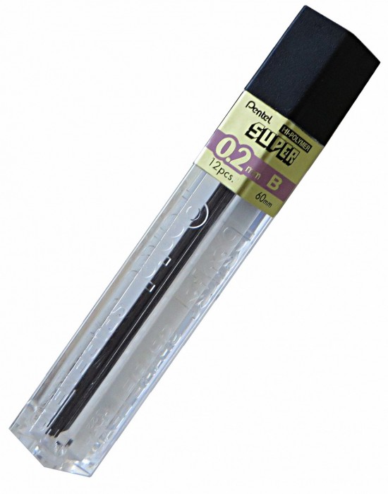  0,2  Hi-Polymer Super 12   ORENZ Pentel C502-B