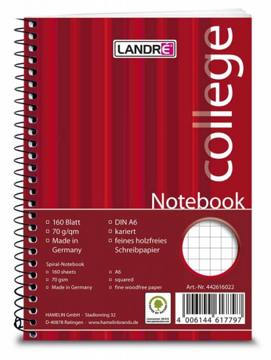  Oxford COLLEGE A6 160  , ,  LANDRE 100050631