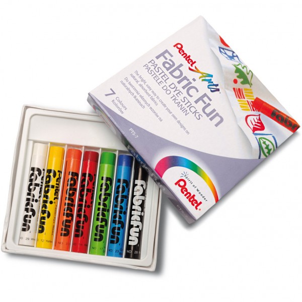    FabricFun Pastels 7  Pentel PTS-7