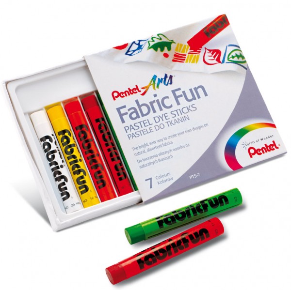    FabricFun Pastels 7  Pentel PTS-7