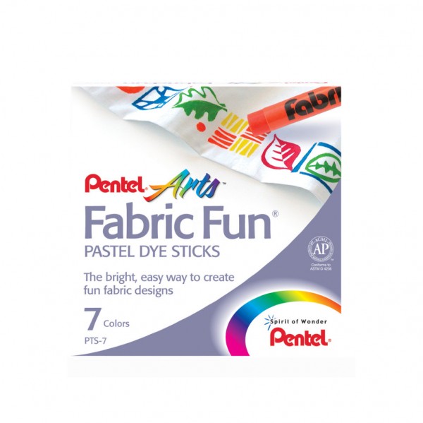    FabricFun Pastels 7  Pentel PTS-7